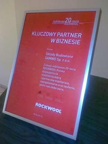 20 lat Rocwkool w Polsce :: Wyróżnienie dla SBS : \